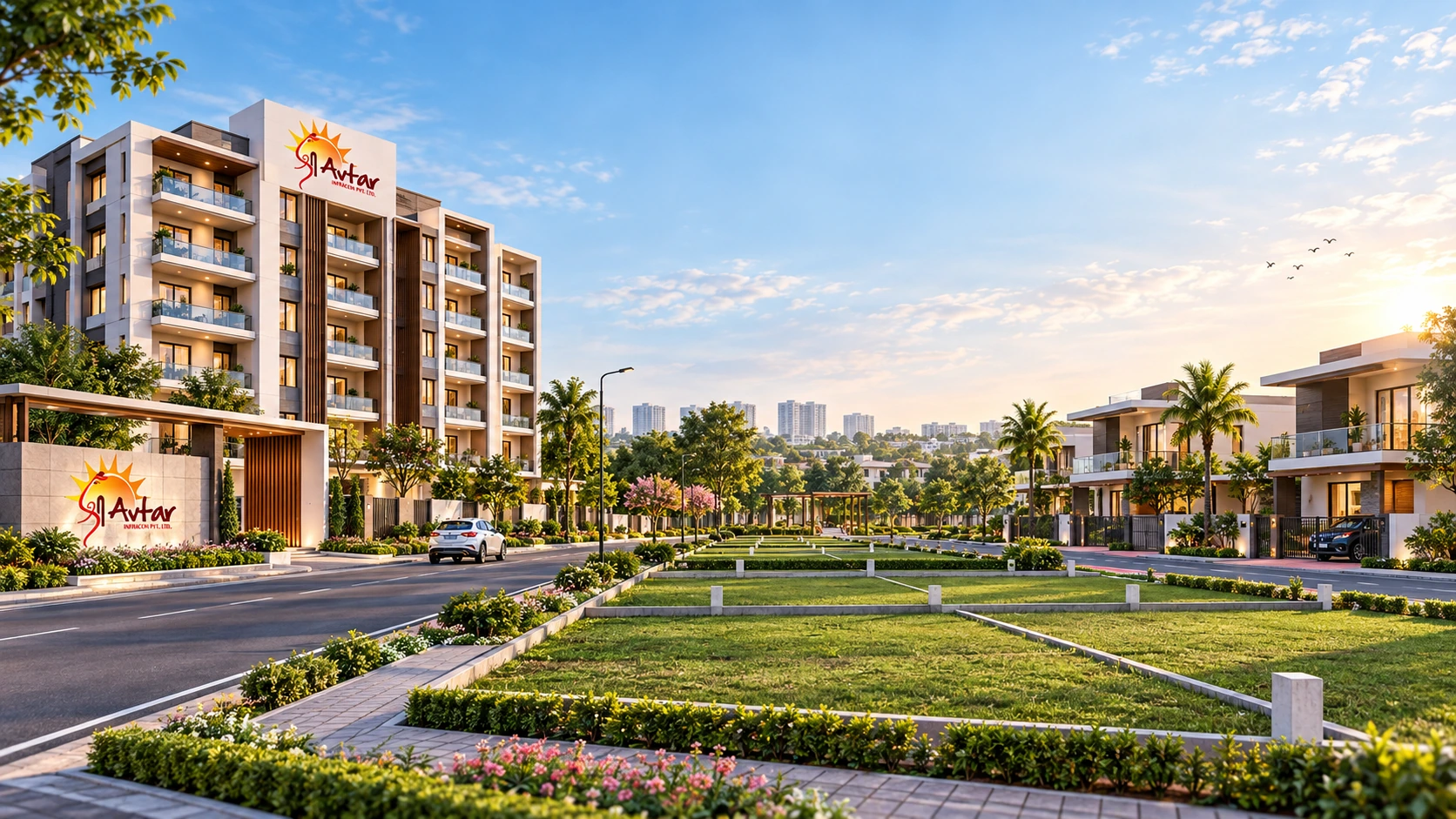 Modern housing and township development